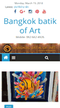 Mobile Screenshot of bangkokbatik.com